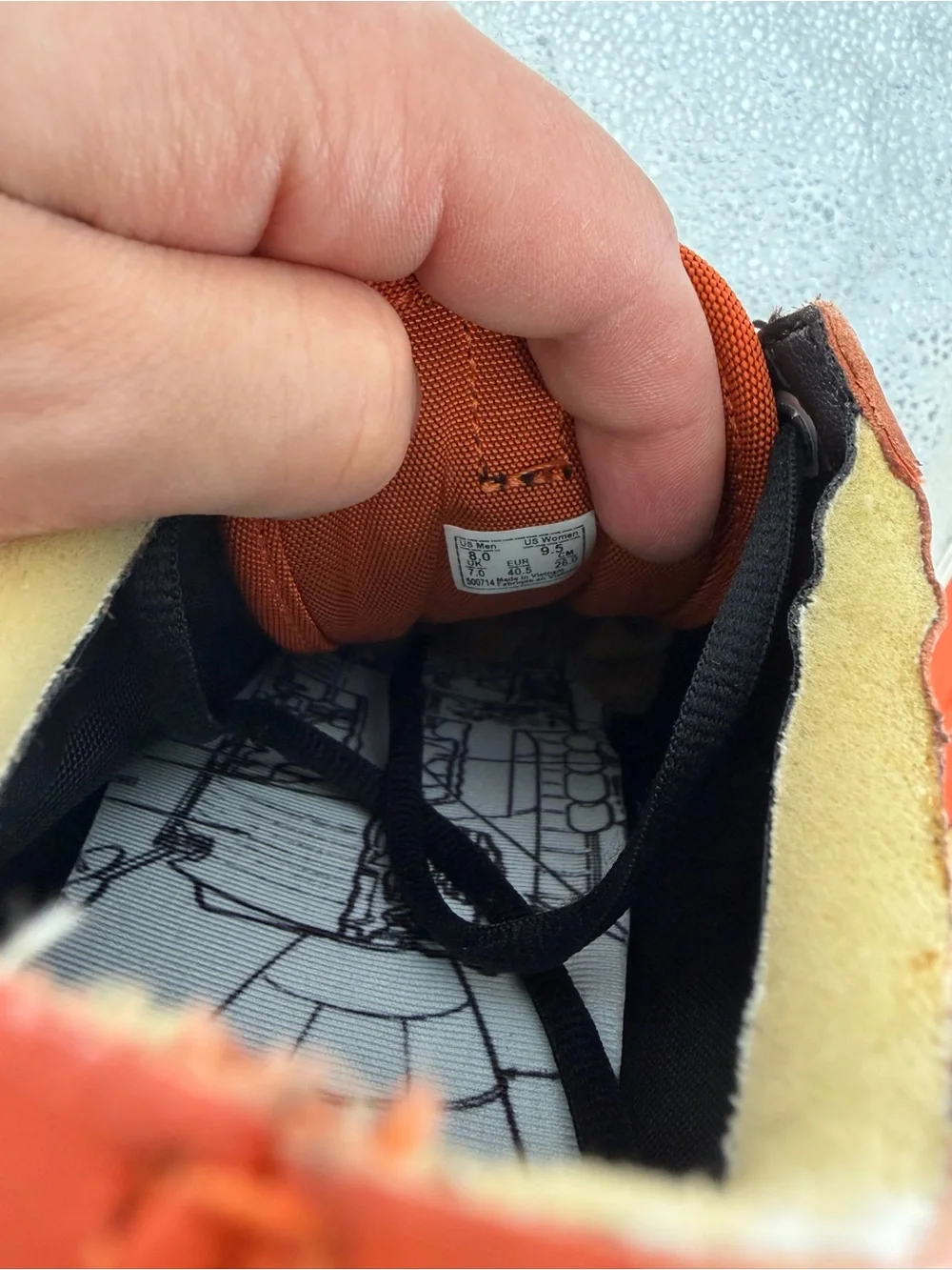 Vans NASA Space Voyager Orange Mens